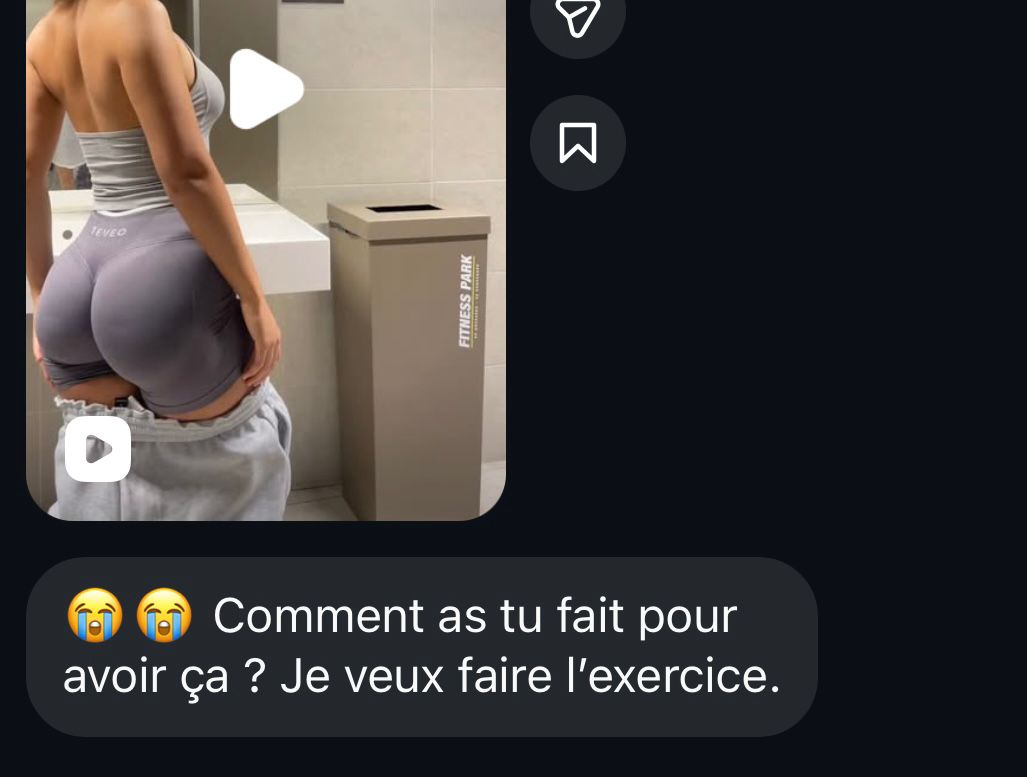 DM abonnée Instagram